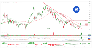 Gráfico diario de RMBS