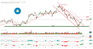 Gráfico diario de Alliant Energy