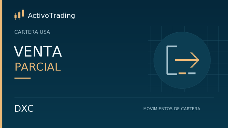 DXC · Venta parcial ejecutada · CARTERA USA