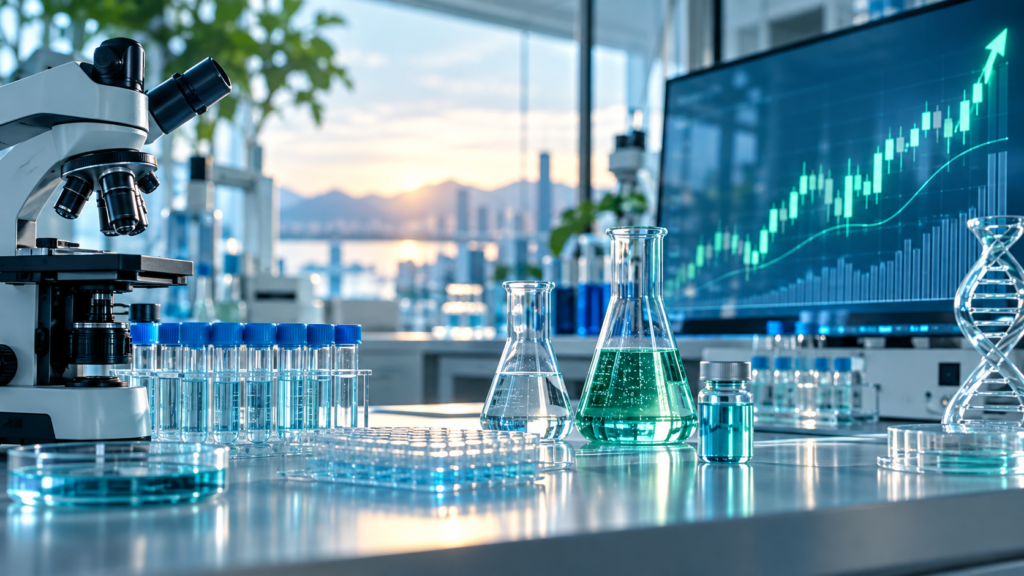 Avances en biotecnología, también en Bolsa